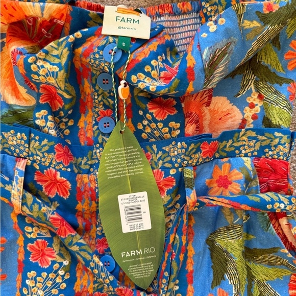 FARM Rio Stitched Garden Romper - Picture 9 of 13